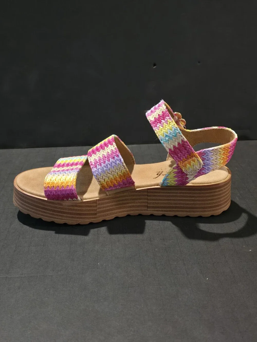 Blowfish Malibu Journey-K Strappy Platform Sandal SZ 3 KIDS